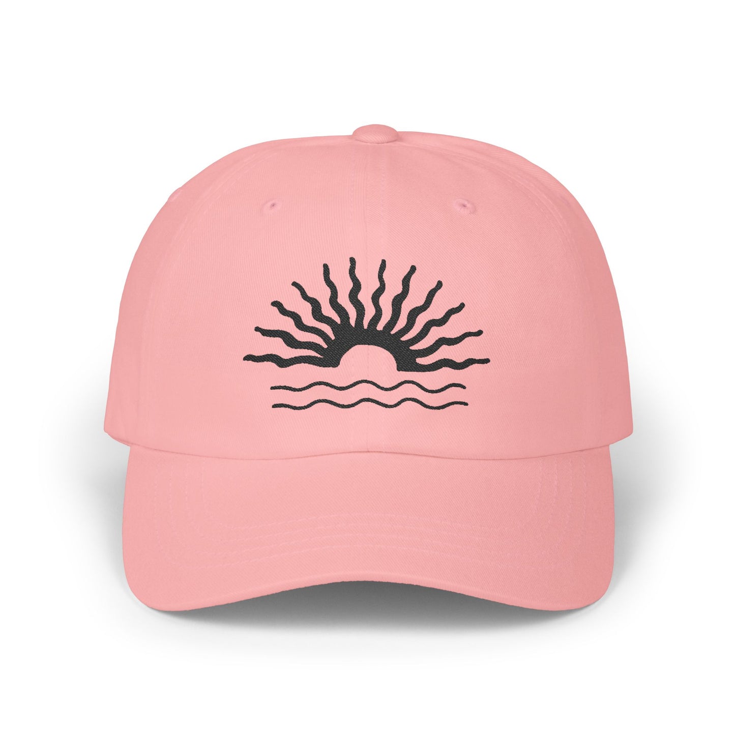 Sunrise Waves Classic Dad Cap | Casual Sun Hat, Beach Wear, Gift for Dad, Summer Accessories, Outdoor Style