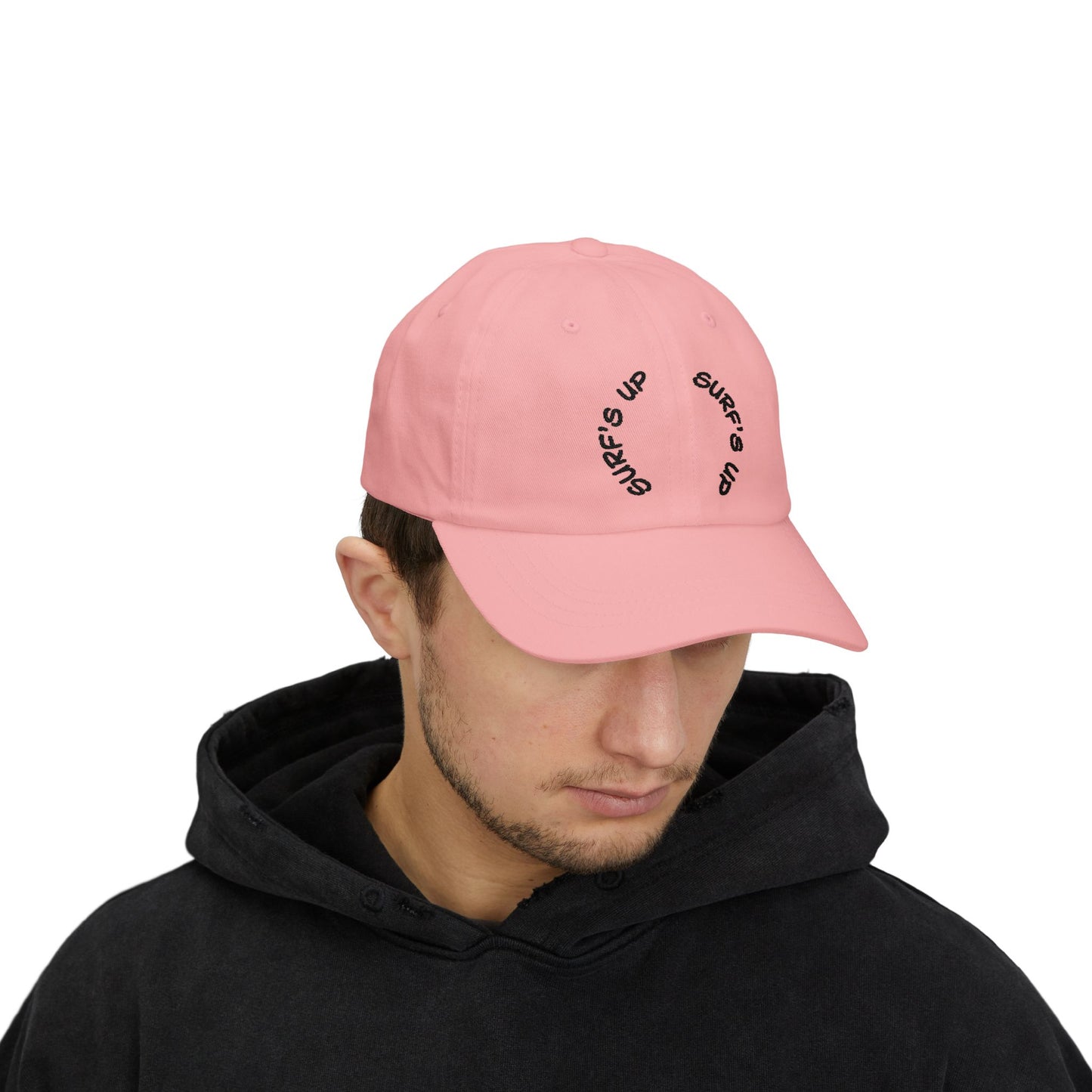 Surf's Up Classic Dad Cap, Casual Hat for Beach Lovers, Unisex Summer Accessory, Gift for Dads, Cool Headwear