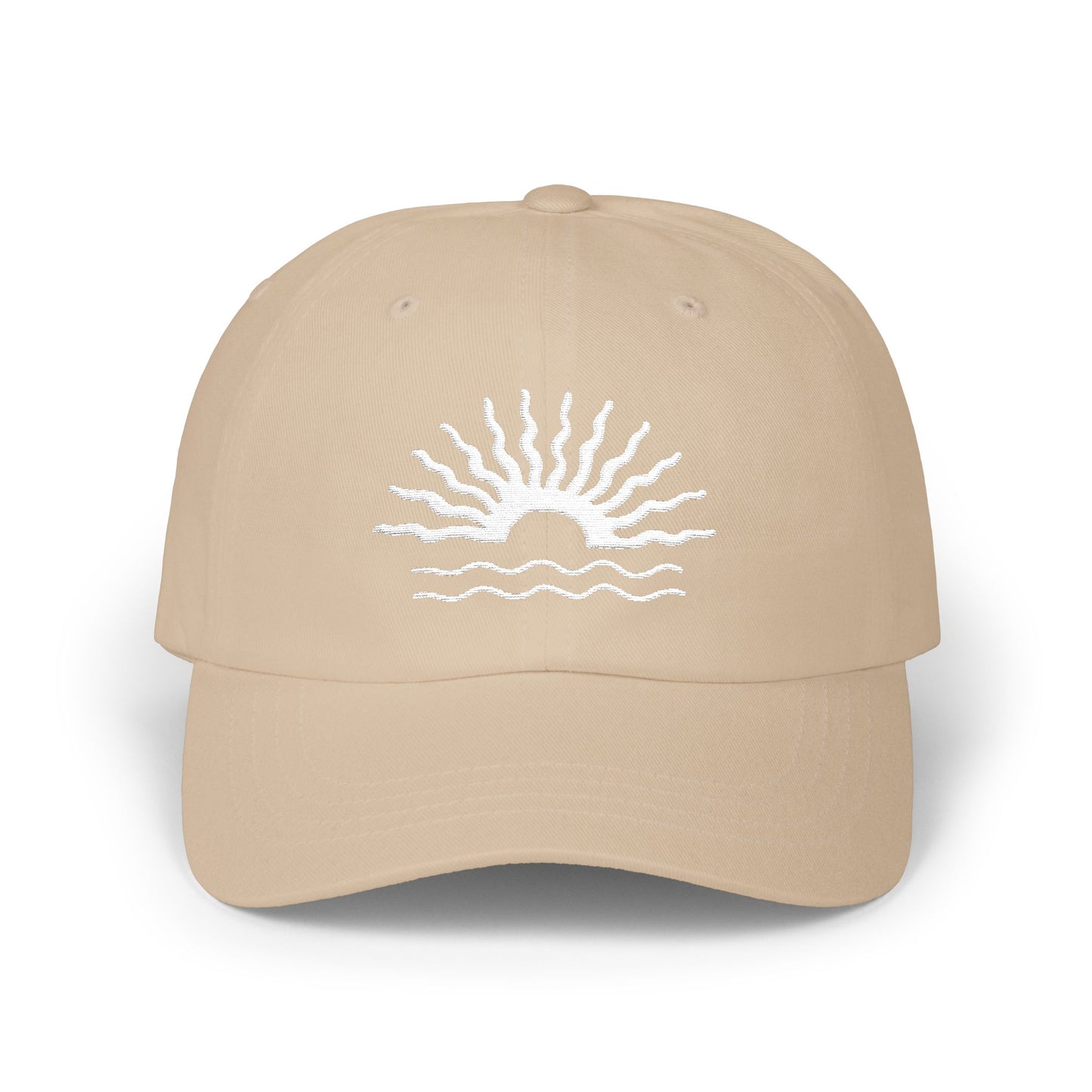 Sunrise Classic Dad Cap, Stylish Cap for Summer, Perfect Gift for Dads, Outdoor Cap, Trendy Hat for Vacation, Casual Wear