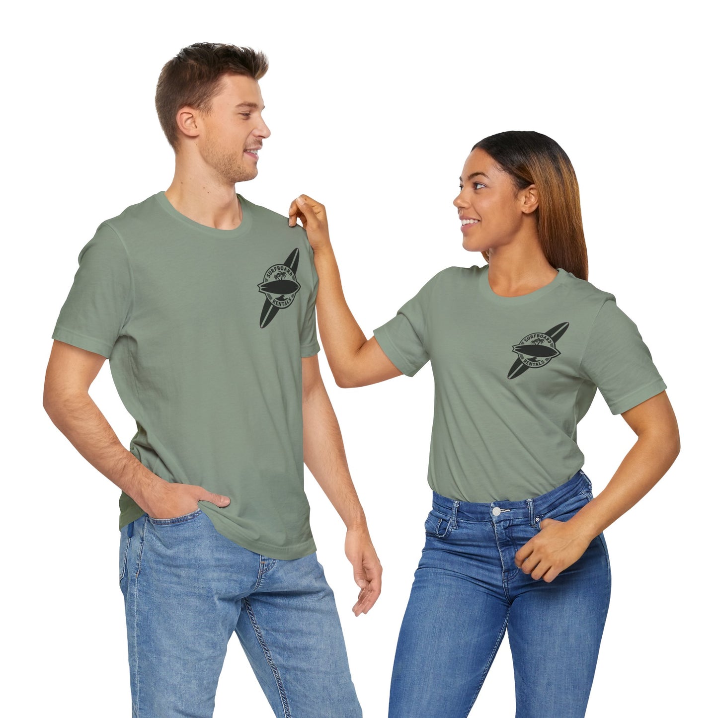 Beach Vibes T-Shirt, Summer Tee, Unisex Jersey Shirt, Holiday Top, Surfboard Theme Shirt, Sun and Sand Apparel