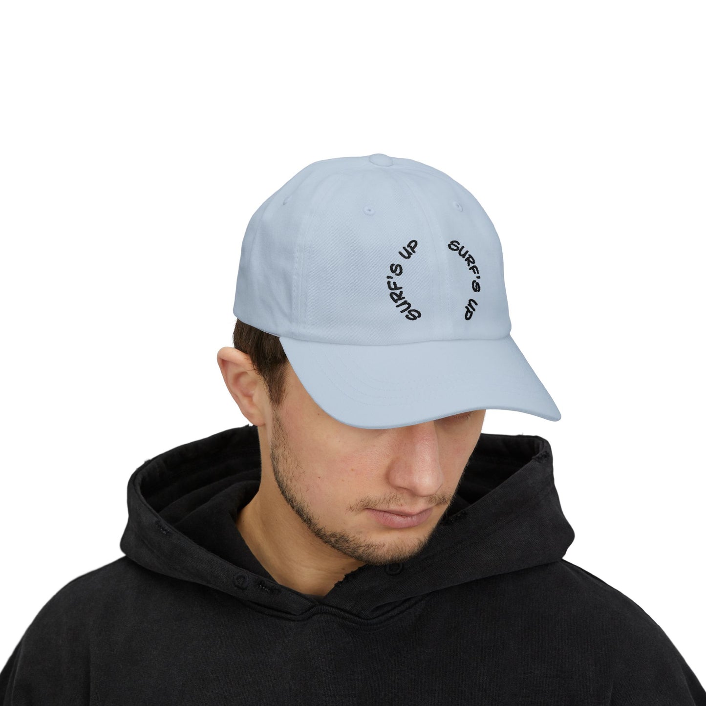 Surf's Up Classic Dad Cap, Casual Hat for Beach Lovers, Unisex Summer Accessory, Gift for Dads, Cool Headwear