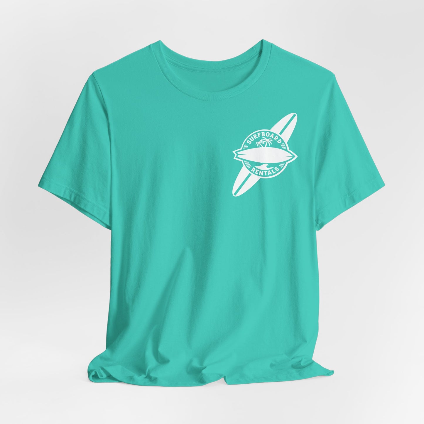 Beach Theme Unisex Tee - Surfboard, Sand, Sun, Summer - Ocean Lover Shirt, Holiday Gift, Sea Vibes Top, Coastal Graphic Tee, Vacation