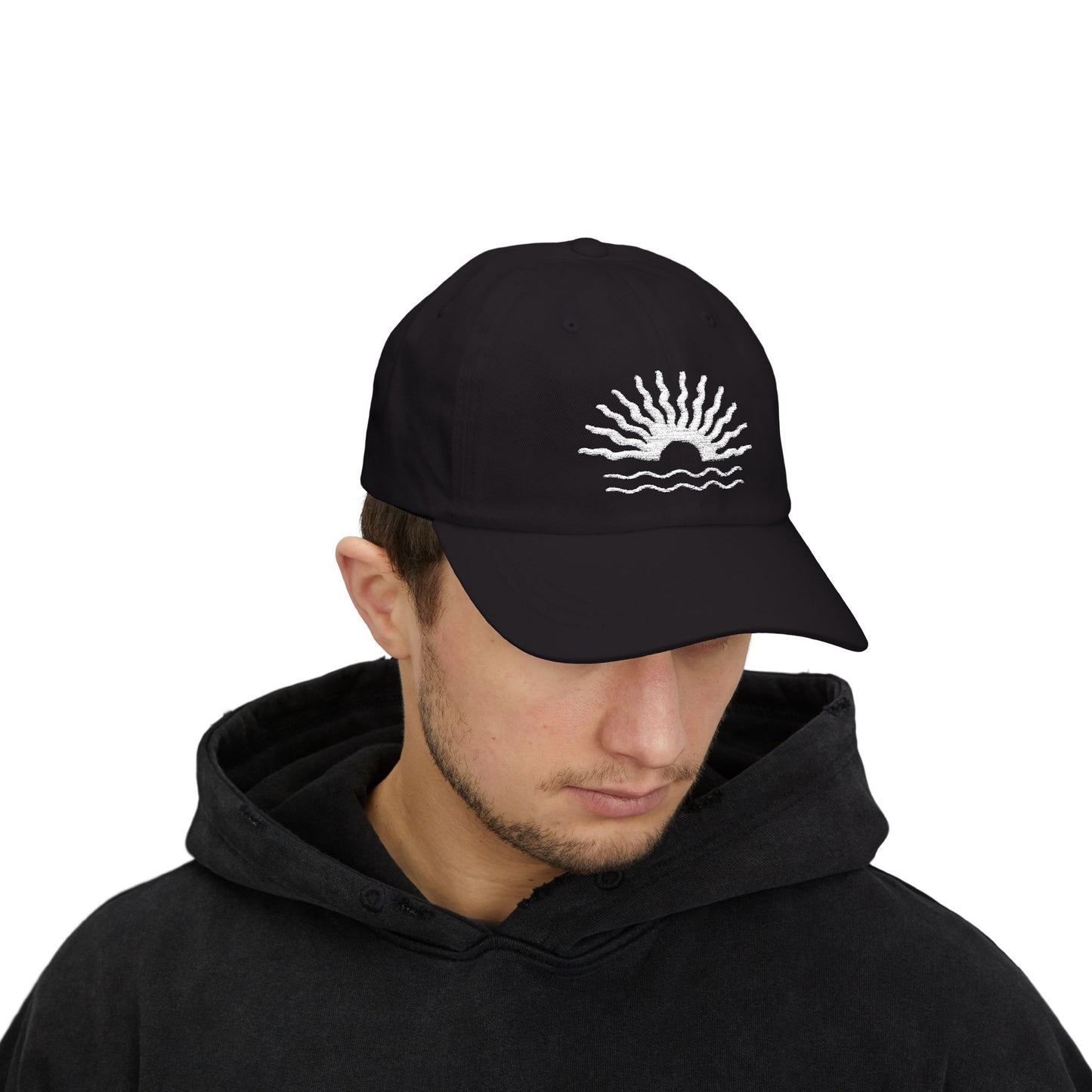 Sunrise Classic Dad Cap, Stylish Cap for Summer, Perfect Gift for Dads, Outdoor Cap, Trendy Hat for Vacation, Casual Wear