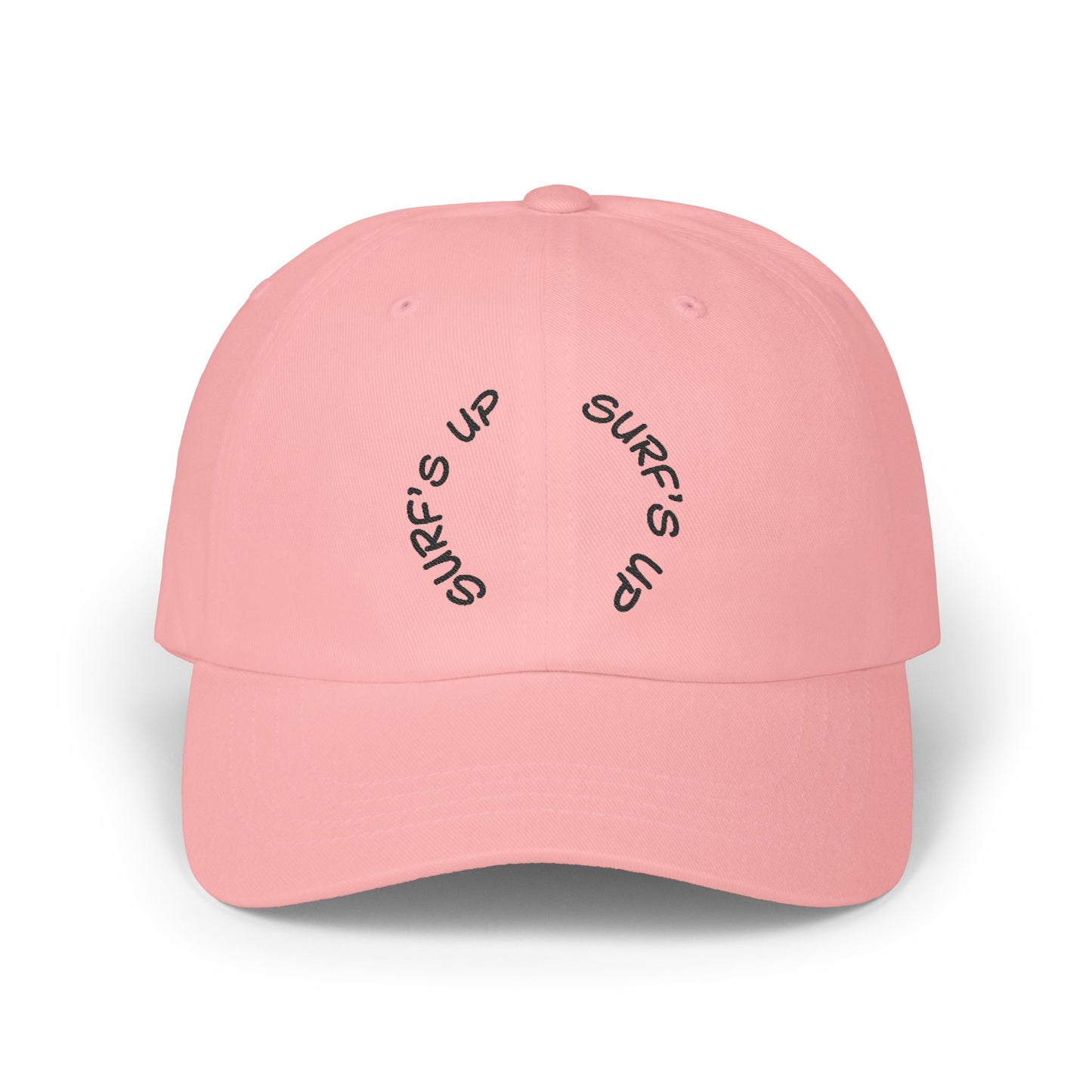 Surf's Up Classic Dad Cap, Casual Hat for Beach Lovers, Unisex Summer Accessory, Gift for Dads, Cool Headwear