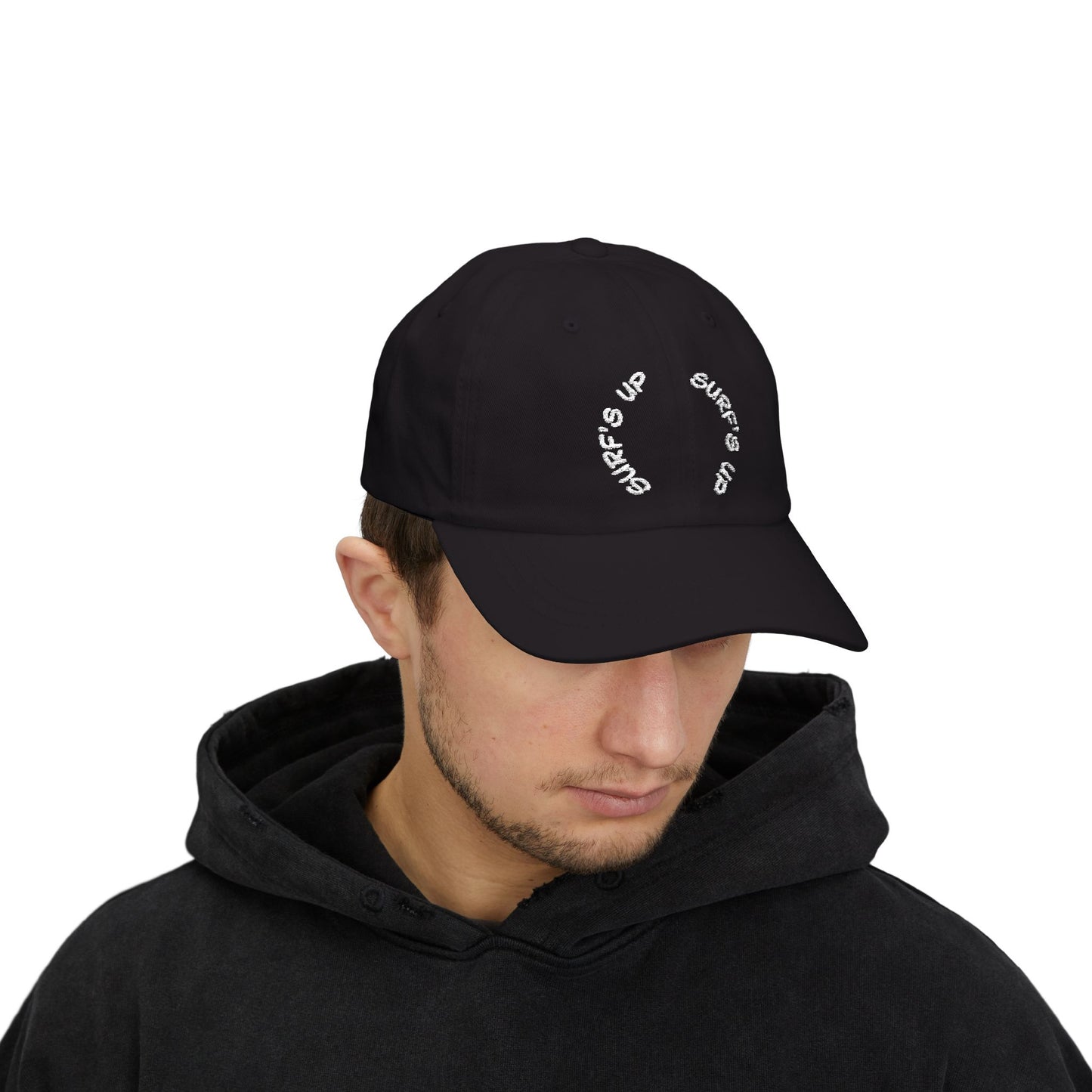Surf's Up Classic Dad Cap | Trendy Summer Hat for Beach Lovers, Casual Everyday Wear, Perfect Gift for Dads, Vacation Accessory