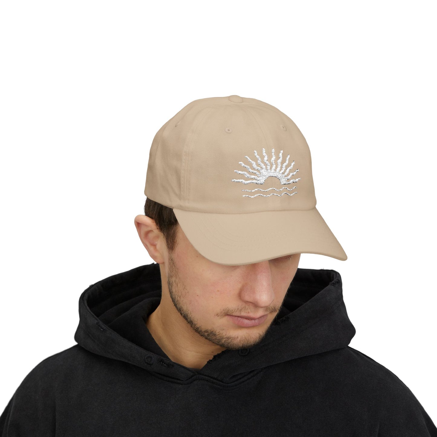 Sunrise Classic Dad Cap, Stylish Cap for Summer, Perfect Gift for Dads, Outdoor Cap, Trendy Hat for Vacation, Casual Wear