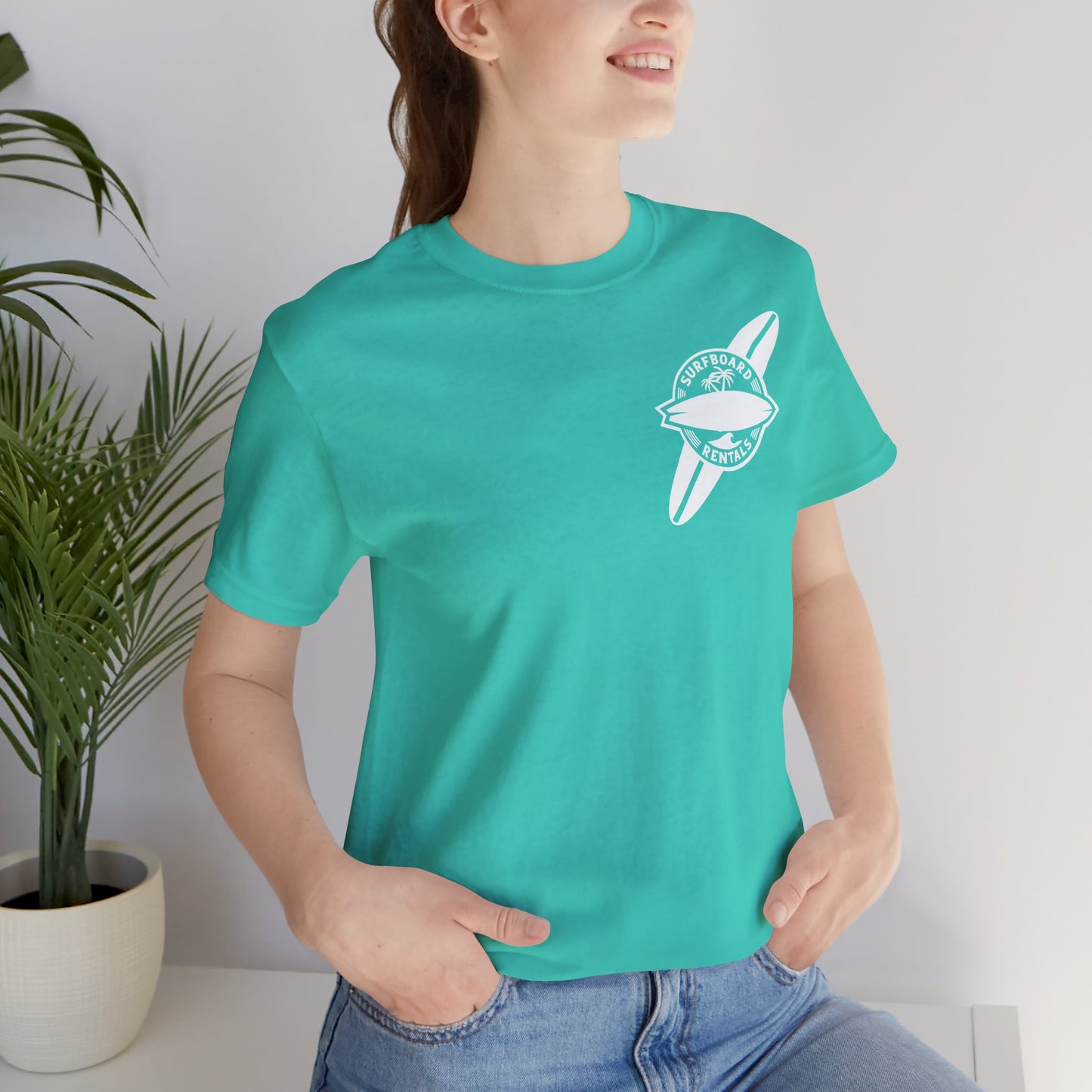 Beach Theme Unisex Tee - Surfboard, Sand, Sun, Summer - Ocean Lover Shirt, Holiday Gift, Sea Vibes Top, Coastal Graphic Tee, Vacation