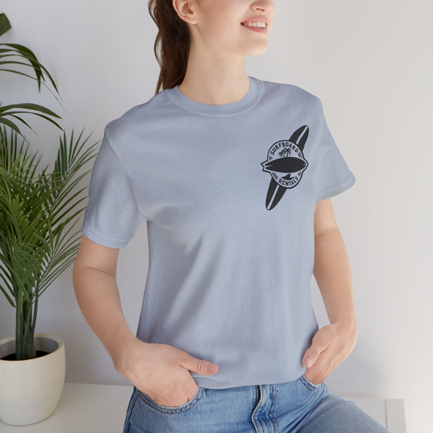 Beach Vibes T-Shirt, Summer Surfboard Tee, Holiday Sea Sun Sand Unisex Jersey