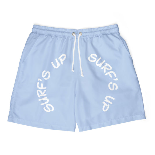 Surf's Up Unisex Swim Shorts, Beachwear, Summer Fashion, Pool Party Attire, Vacation Essentials, Water Sports Gear
