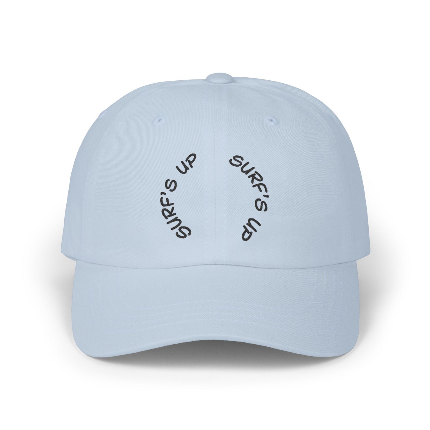 Surf's Up Classic Dad Cap, Casual Hat for Beach Lovers, Unisex Summer Accessory, Gift for Dads, Cool Headwear