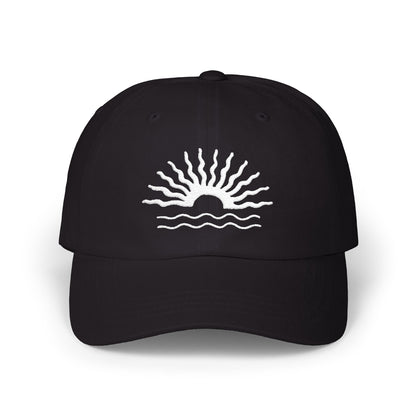 Sunrise Classic Dad Cap, Stylish Cap for Summer, Perfect Gift for Dads, Outdoor Cap, Trendy Hat for Vacation, Casual Wear