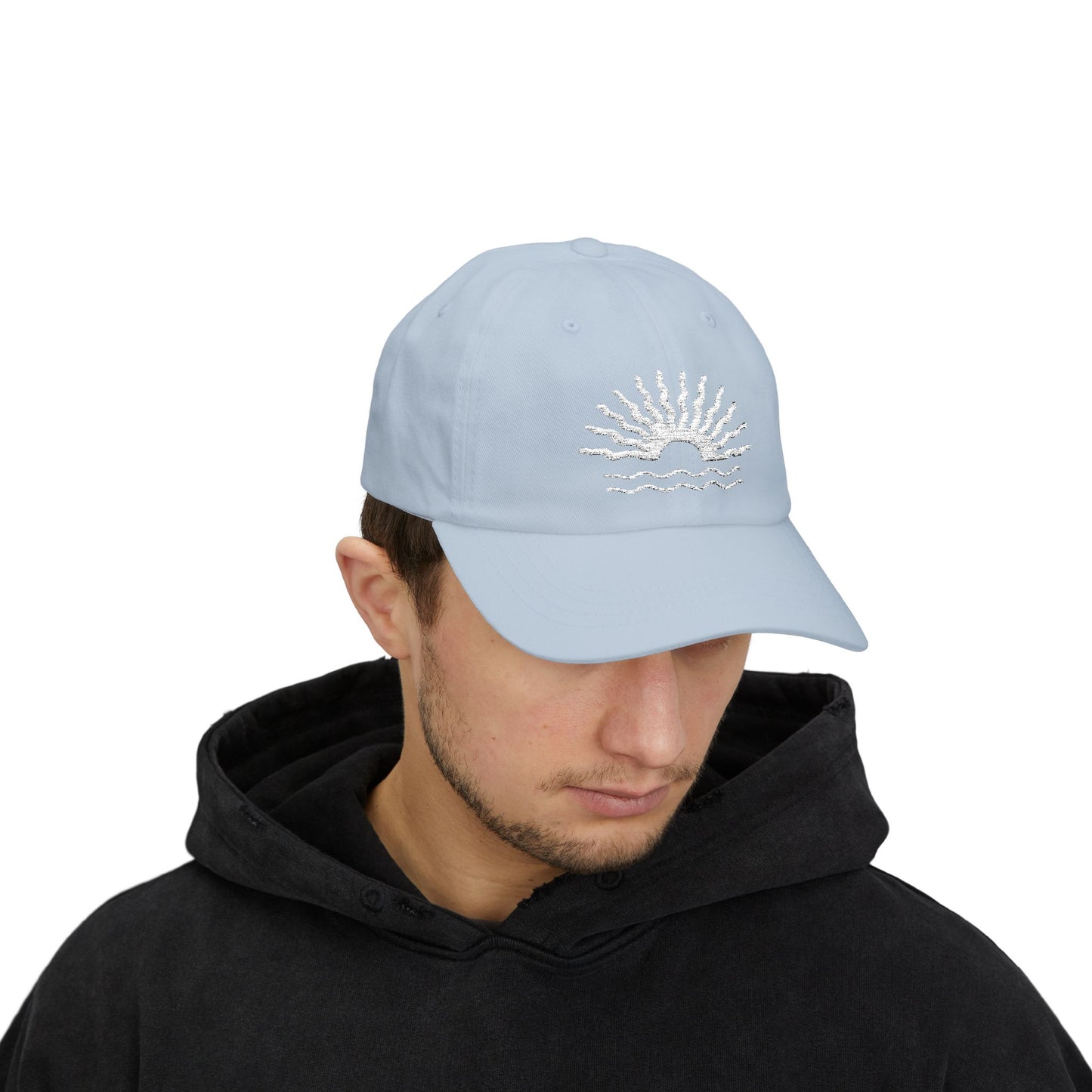Sunrise Classic Dad Cap, Stylish Cap for Summer, Perfect Gift for Dads, Outdoor Cap, Trendy Hat for Vacation, Casual Wear