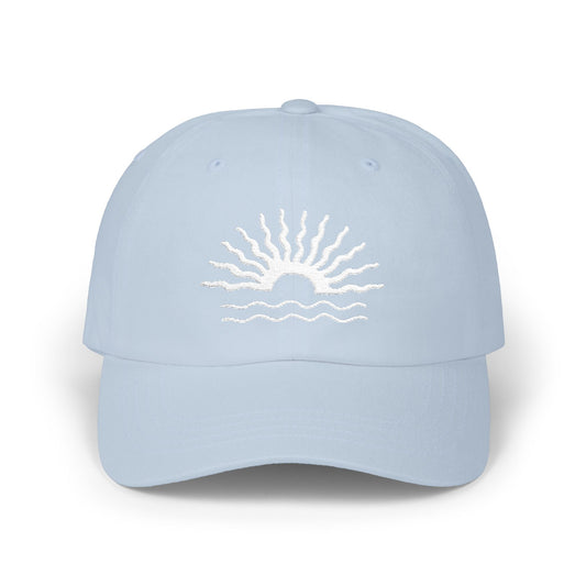 Sunrise Classic Dad Cap, Stylish Cap for Summer, Perfect Gift for Dads, Outdoor Cap, Trendy Hat for Vacation, Casual Wear