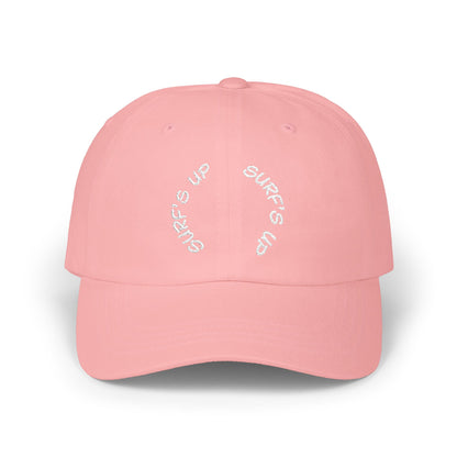 Surf's Up Classic Dad Cap | Trendy Summer Hat for Beach Lovers, Casual Everyday Wear, Perfect Gift for Dads, Vacation Accessory