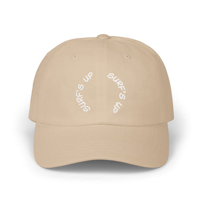 Surf's Up Classic Dad Cap | Trendy Summer Hat for Beach Lovers, Casual Everyday Wear, Perfect Gift for Dads, Vacation Accessory