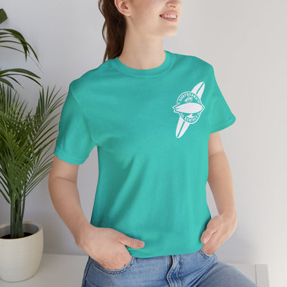 Beach Theme Unisex Tee - Surfboard, Sand, Sun, Summer - Ocean Lover Shirt, Holiday Gift, Sea Vibes Top, Coastal Graphic Tee, Vacation